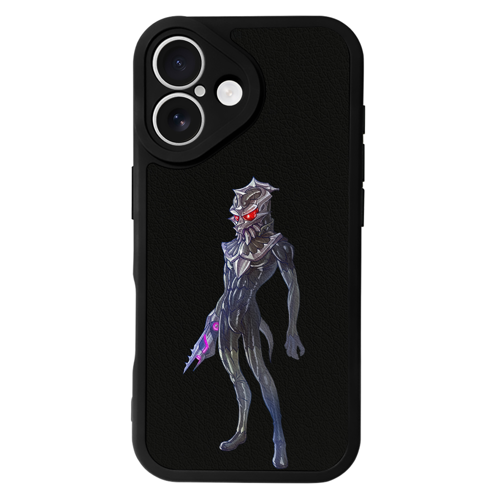 （画像用） ウルトラマン Ultraman 【iPhone 16シリーズ対応】シリコンスマホケース（レザー調） 材質：シリコン
